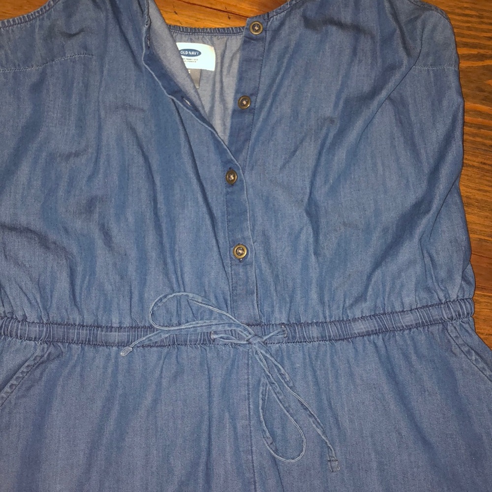 Old Navy Jean romper - Picture 3 of 3